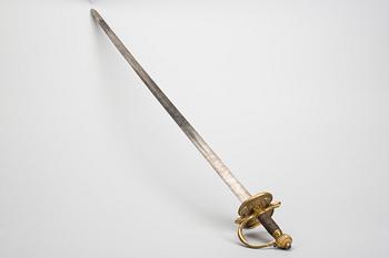 OFFICERSVÄRJA, infanteriet. 1800-tal.