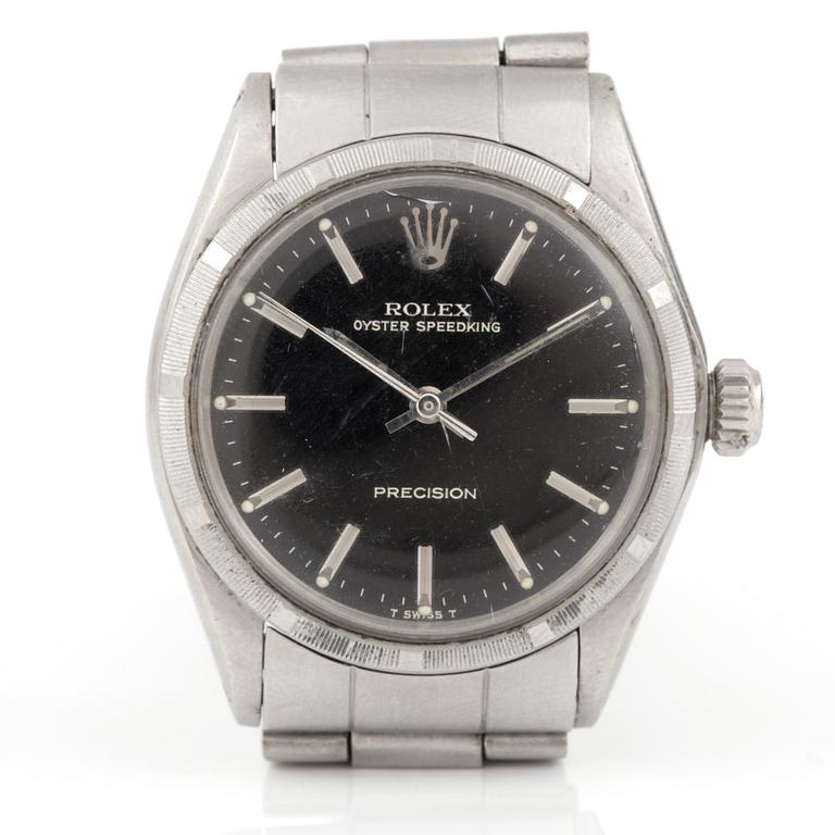 ARMBANDSUR, stål, Rolex, Oyster Speedking, Precision, 1970-tal.