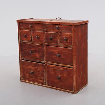 LÅDFACK, allmoge, 1800-talets första hälft.