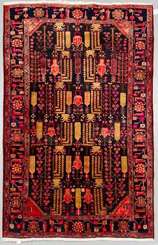 A RUG, Old West persian, ca 241 x 152 cm.