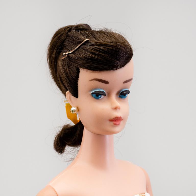 BARBIE OCH HENNES VÄNNER, 9 stycken dockor, Mattel, 1960/70-tal.