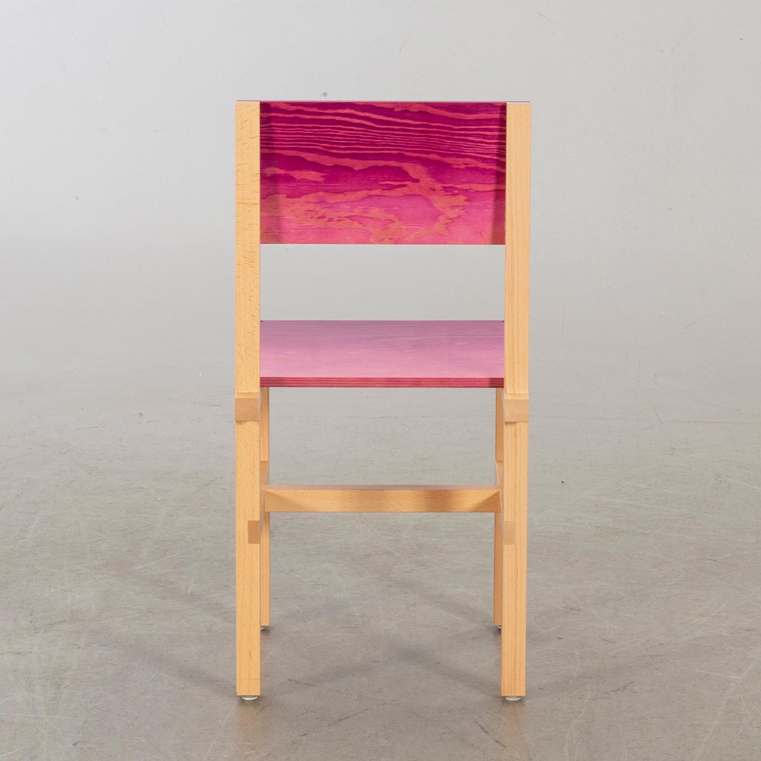 FREDRIK PAULSEN, "Röhsska"Designbaren, chair, Blå Station 2020, Chair 59/102.