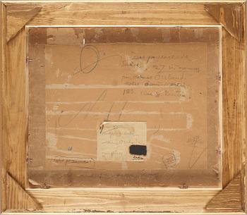 Helmer Osslund, Mullfjället i höstskrud, motiv från jämtlandsfjällen.