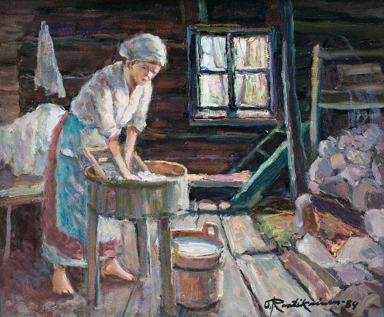 Orvo Raatikainen, TVÄTTERSKA.