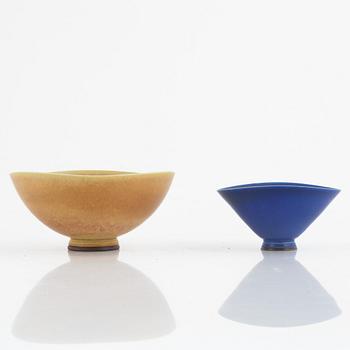 Berndt Friberg, two bowls, Gustavsberg Studio, 1950-62.