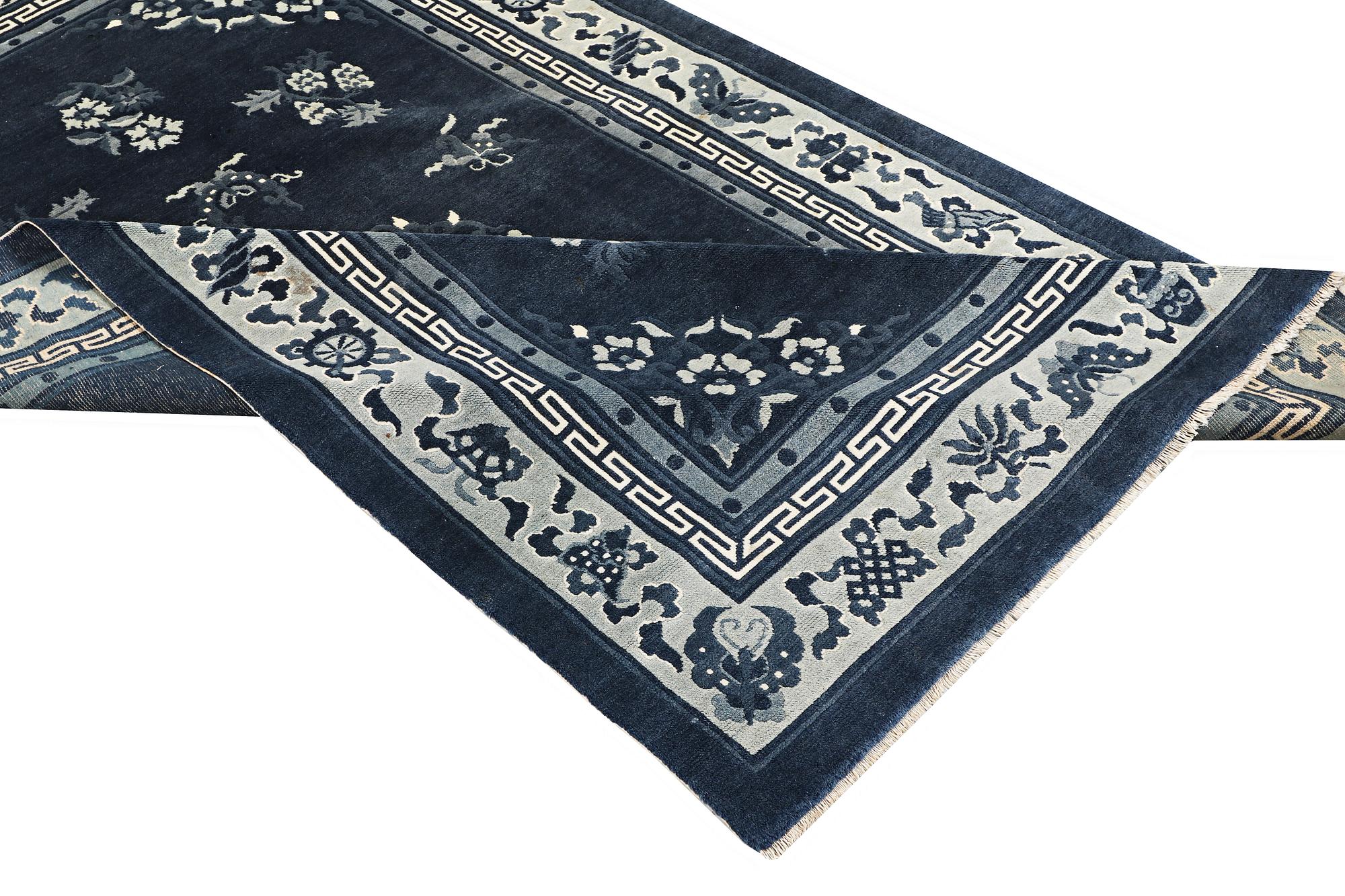 A carpet, China, Antique Finish, ca 250 x 152 cm.