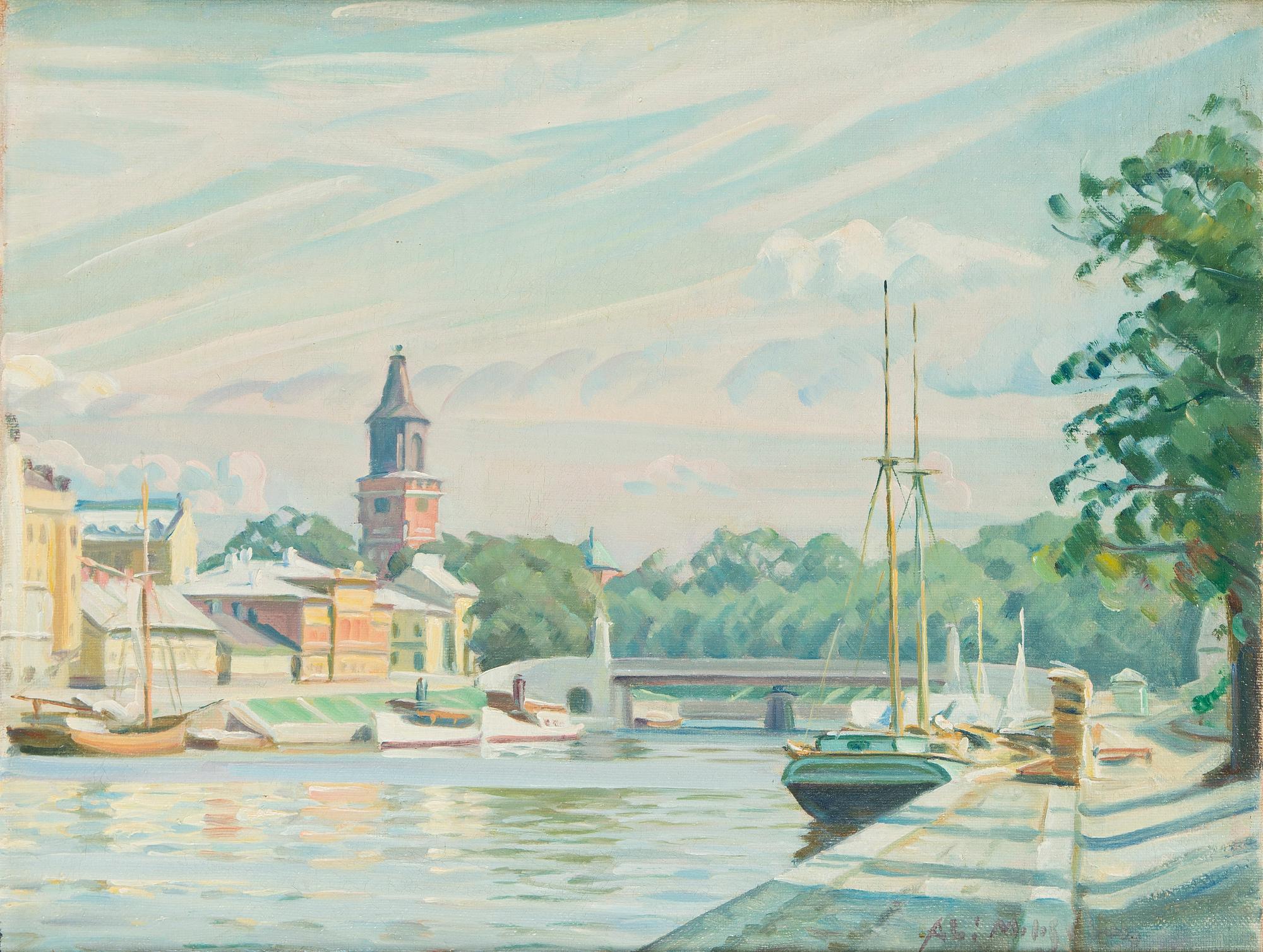 Ali Munsterhjelm, Aura River.