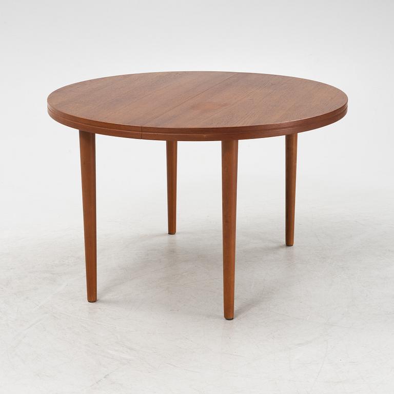 A teak dining table from Skaraborgs Möbelindustri, Tibro, 1960s.