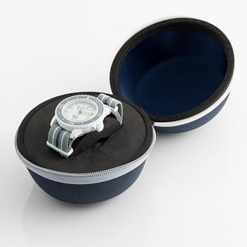 Swatch/Blancpain, Scuba Fifty Fathoms, Antarctic Ocean, wristwatch, 42.3 mm.