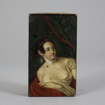 CIGARETTETUI, möjligen Ryssland, 1800-talets första hälft.