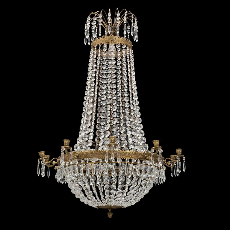 a mid 20th century chandelier.