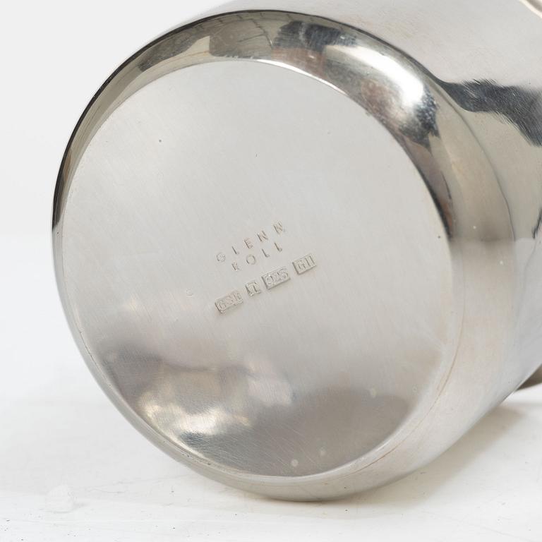 Glenn Roll, Beakers, 6, sterling silver, Glenn Roll Guld & Silver, Trosa 2005.