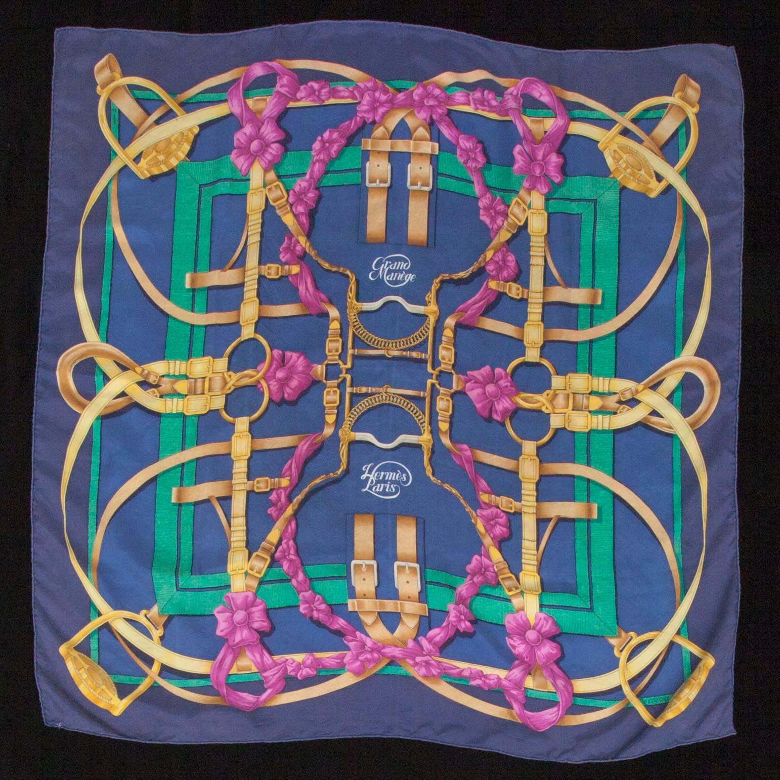 SCARF, "Grand Manège", Hermès.