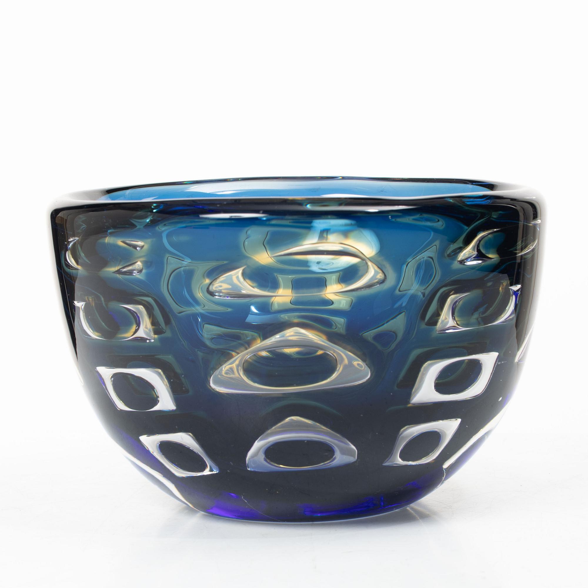 Ingeborg Lundin, a bowl, Ariel, Orrefors.