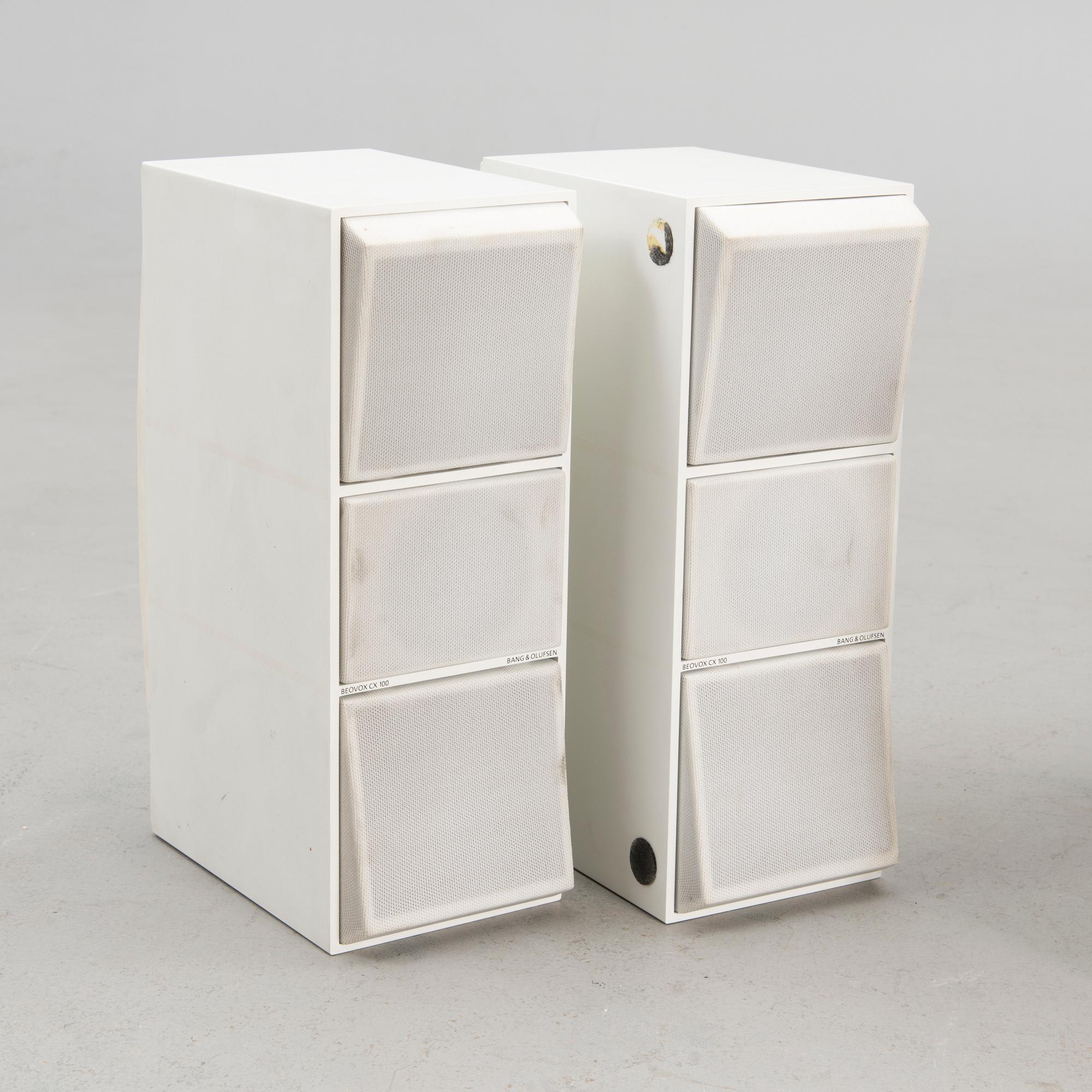 BeoSystem 6500 with Beovox CX100 speakers by Bang & Olufsen, Denmark 1989-91.
