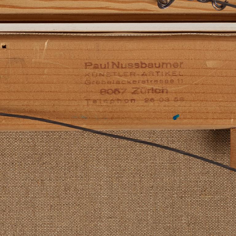 Max Bill, "Strahlung von rot zu blau".