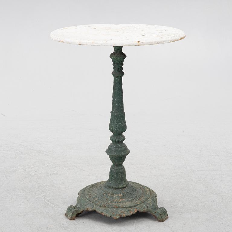 Garden table, Ludvigsbergs Werkstad, Stockholm, circa 1900.