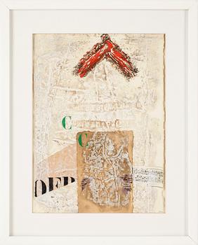James Coignard · JAMES COIGNARD, carborundumetsning med collage, signerad och numrerad.