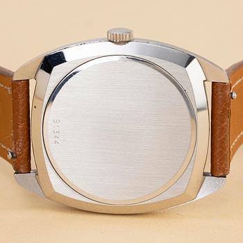 Audemars Piguet, "Tonneau", "Steel Case", ca 1973.