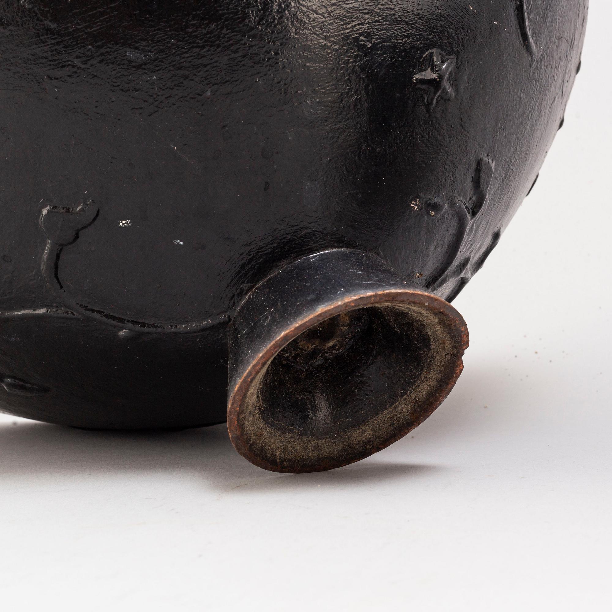 OLOF HULT, trädgårdsurnor, ett par, "Mikrokosmos", Näfveqvarns Bruk.