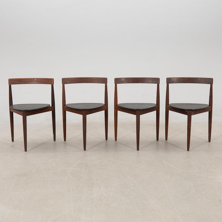 Hans Olsen, dining set 5 pcs, Frem Røjle, Denmark, 1950s.