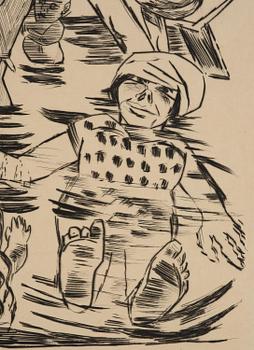 Max Beckmann, "Frauenbad“.