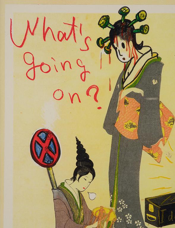Yoshitomo Nara, ”What’s Going On”.