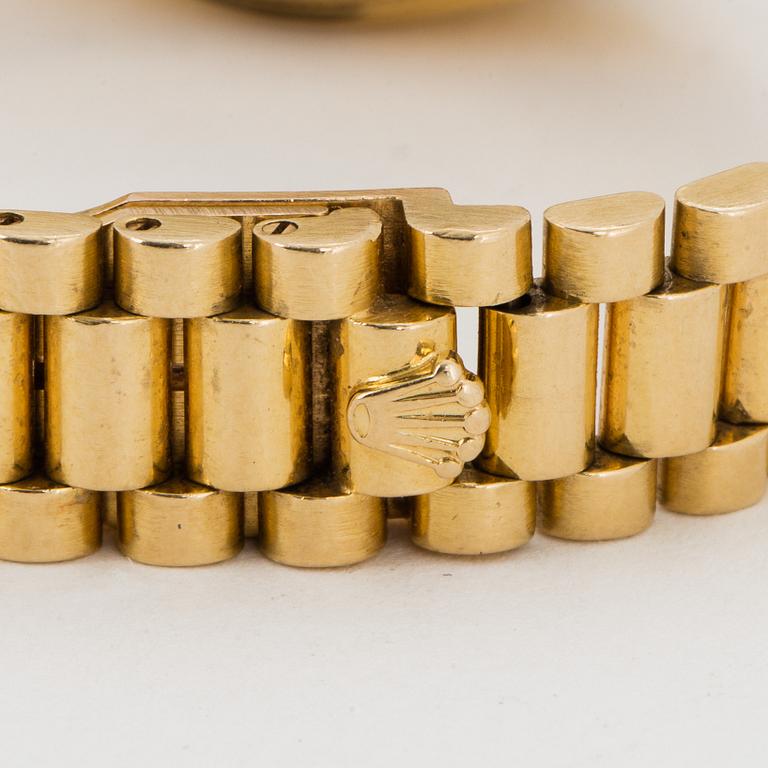 ROLEX, Oyster Perpetual, Datejust, wristwatch, 26 mm.