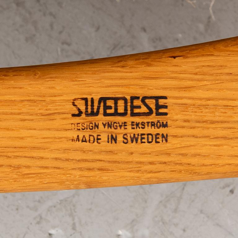 Yngve Ekström, a 'Lamino', armchair, Swedese, 2004.