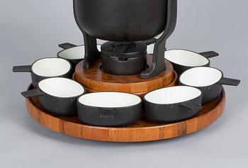 FONDUESET, Digsmed, Danmark, 1900-talets andra hälft.