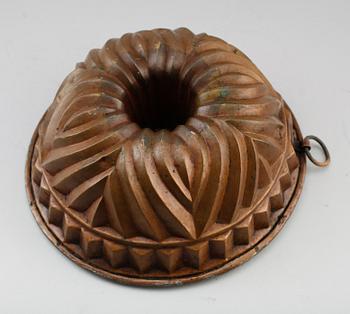 ALADÅBFORM, koppar, 1800-tal.