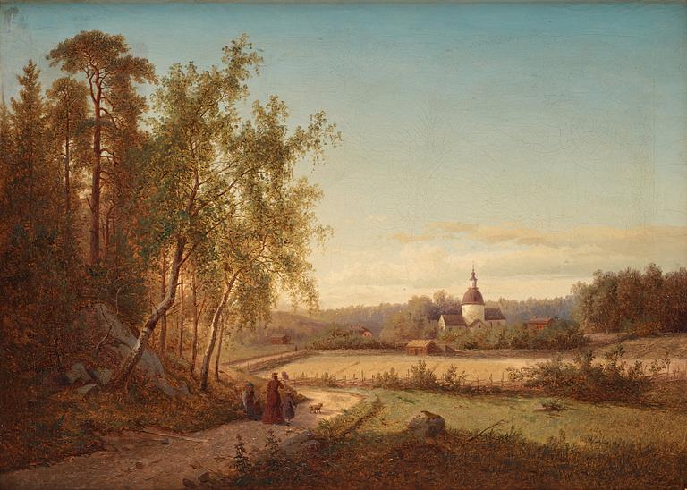 På väg till Solna kyrkby.