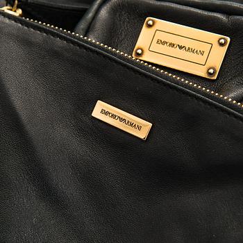 Emporio Armani, a leather bag.
