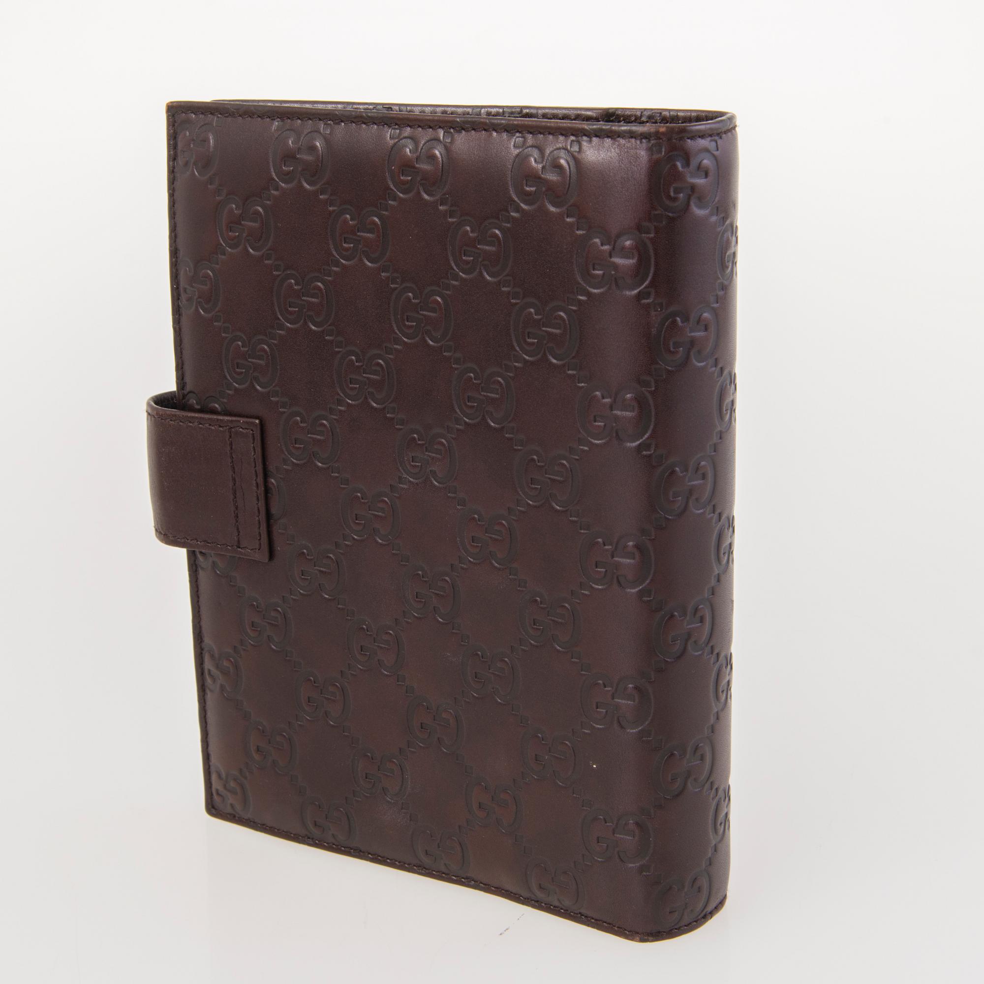 GUCCI Belt and Agenda Cover.