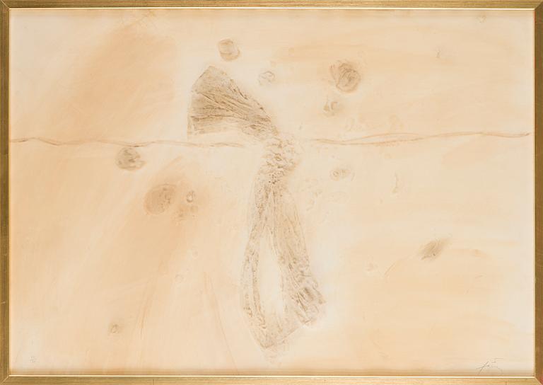 Antoni Tàpies, Torchon Noué (1975).