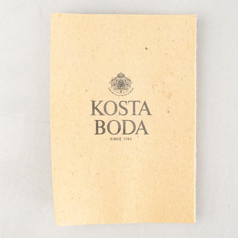 Ulrica Hydman-Vallien, skål, pokal och vas, glas, Kosta Boda.