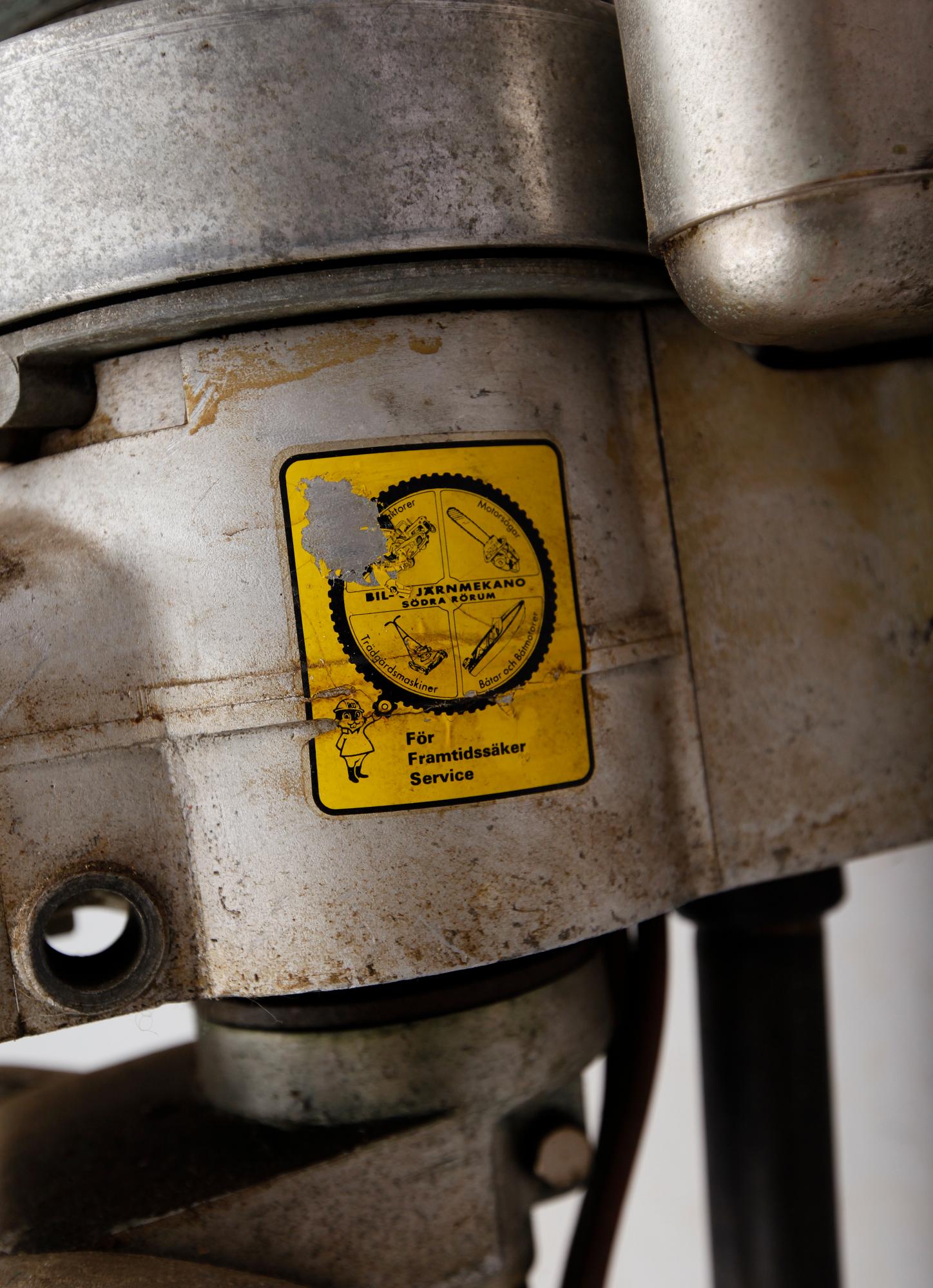 UTOMBORDSMOTOR, Archimedes, Stockholm, 1900-talets mitt.