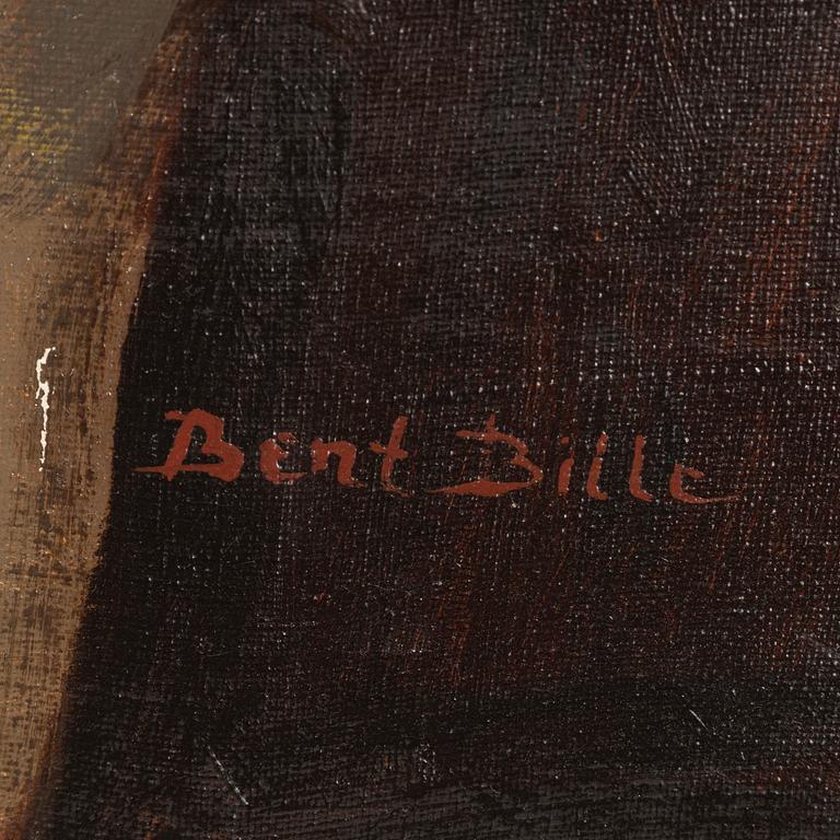 Bent Bille, Still life with tulip and pipe.