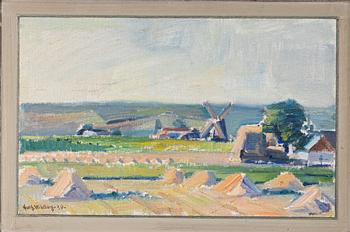Gerhard Wihlborg, "Höstmorgon, Löderup".
