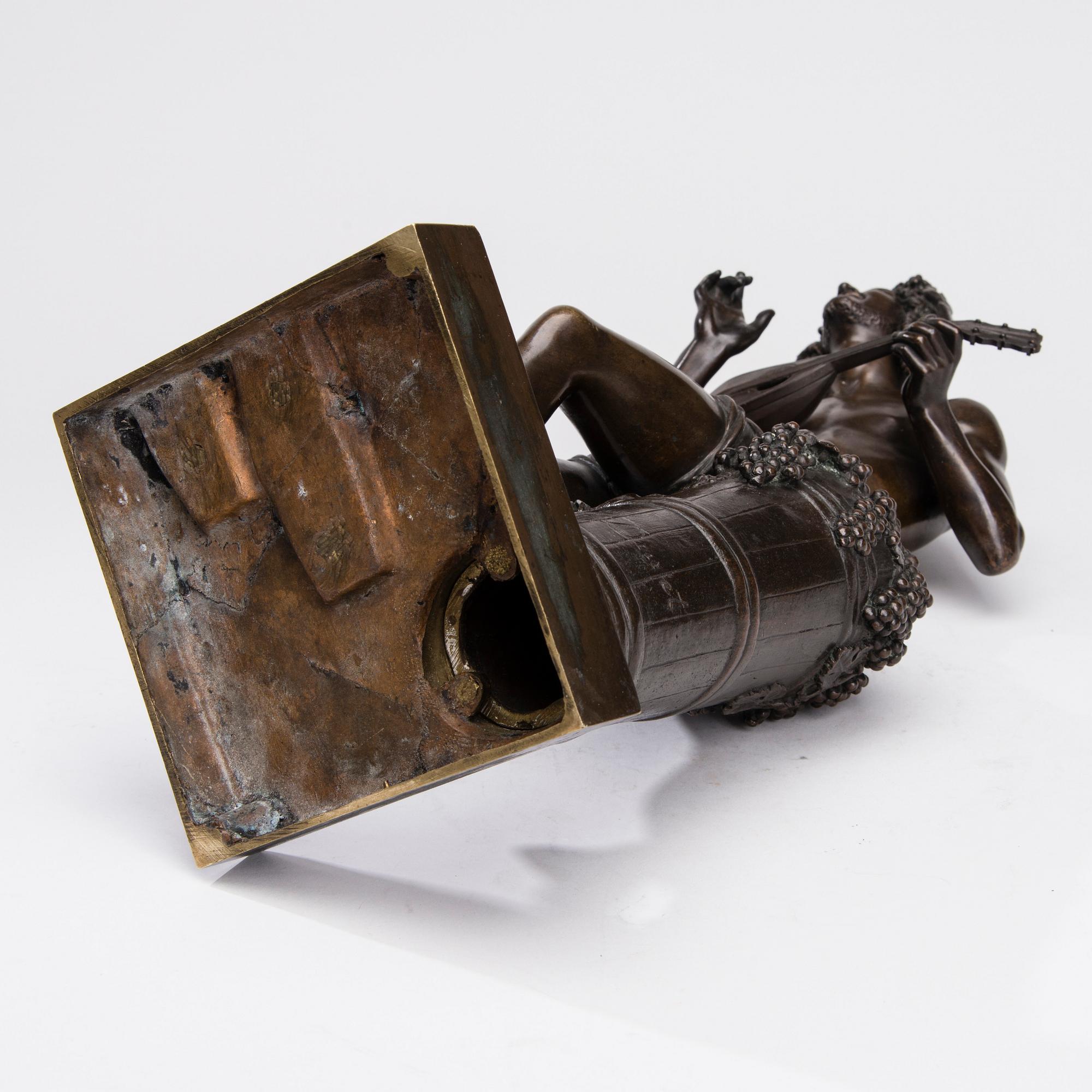 FRANCISQUE JOSEPH DURET, brons, signerad, Frankrike 1800-talets mitt.