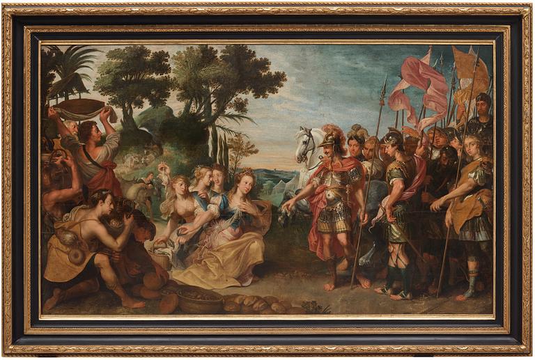 Matthijs Voet Attributed to, King David and Abigail.