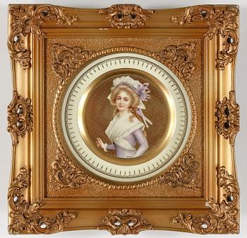 TALLRIKAR, 6 stycken, sannolikt Tyskland/Österrike, 1800-talets sista kvartal.