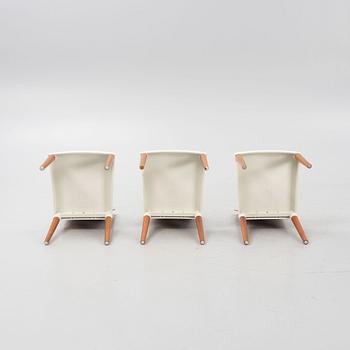 Philippe Starck, a set of six 'Miss Trip' chairs, Kartell, Italy.