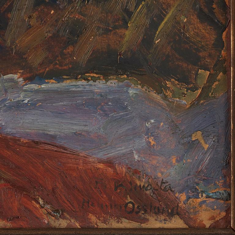 Helmer Osslund, Landscape from the north of Sweden.