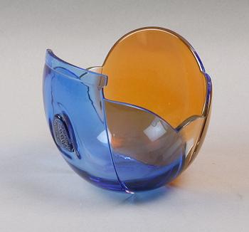 SKÅL, glas. Gunnar Cyrén, Orrefors, -83.