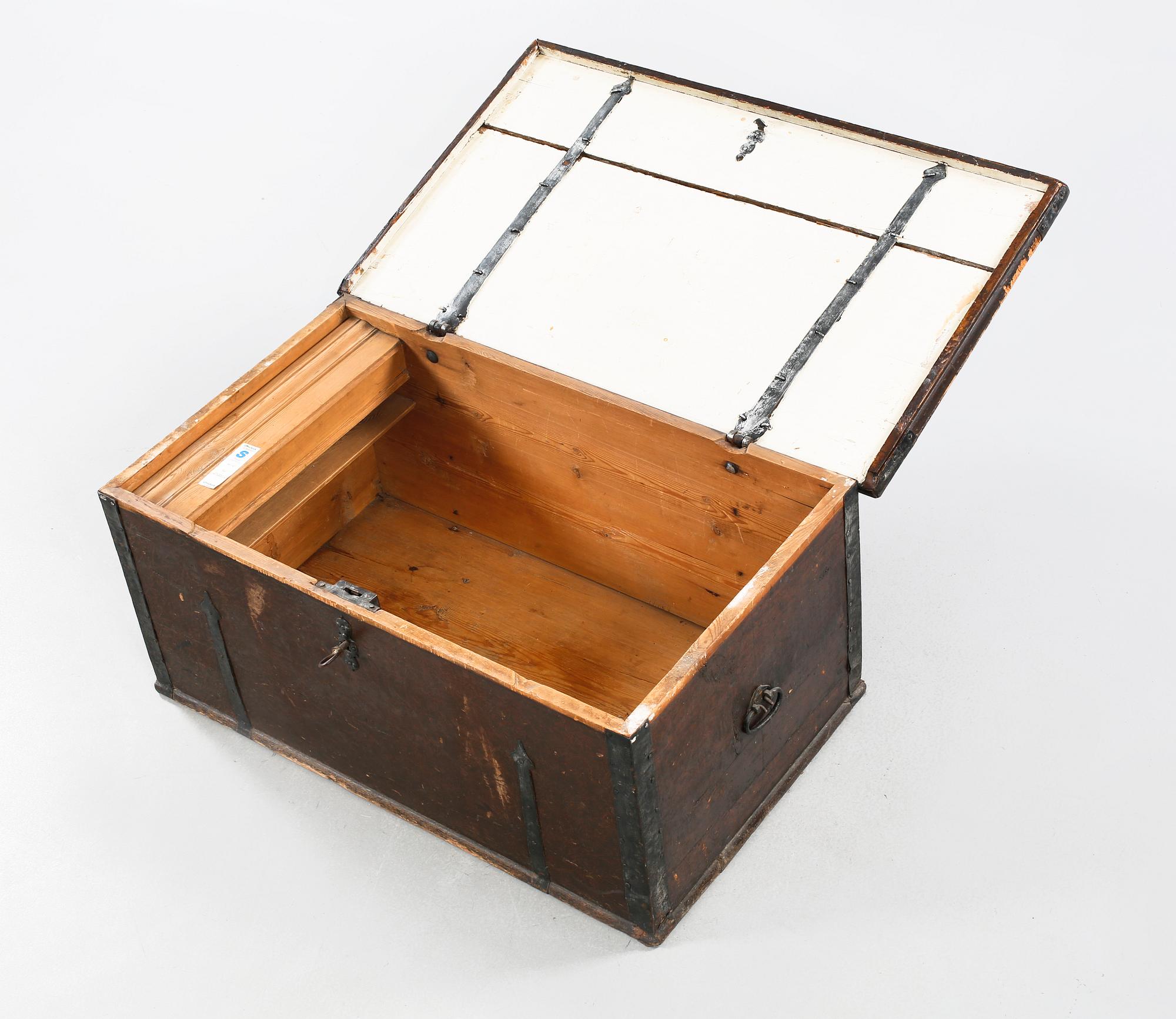 An 18th century chest.