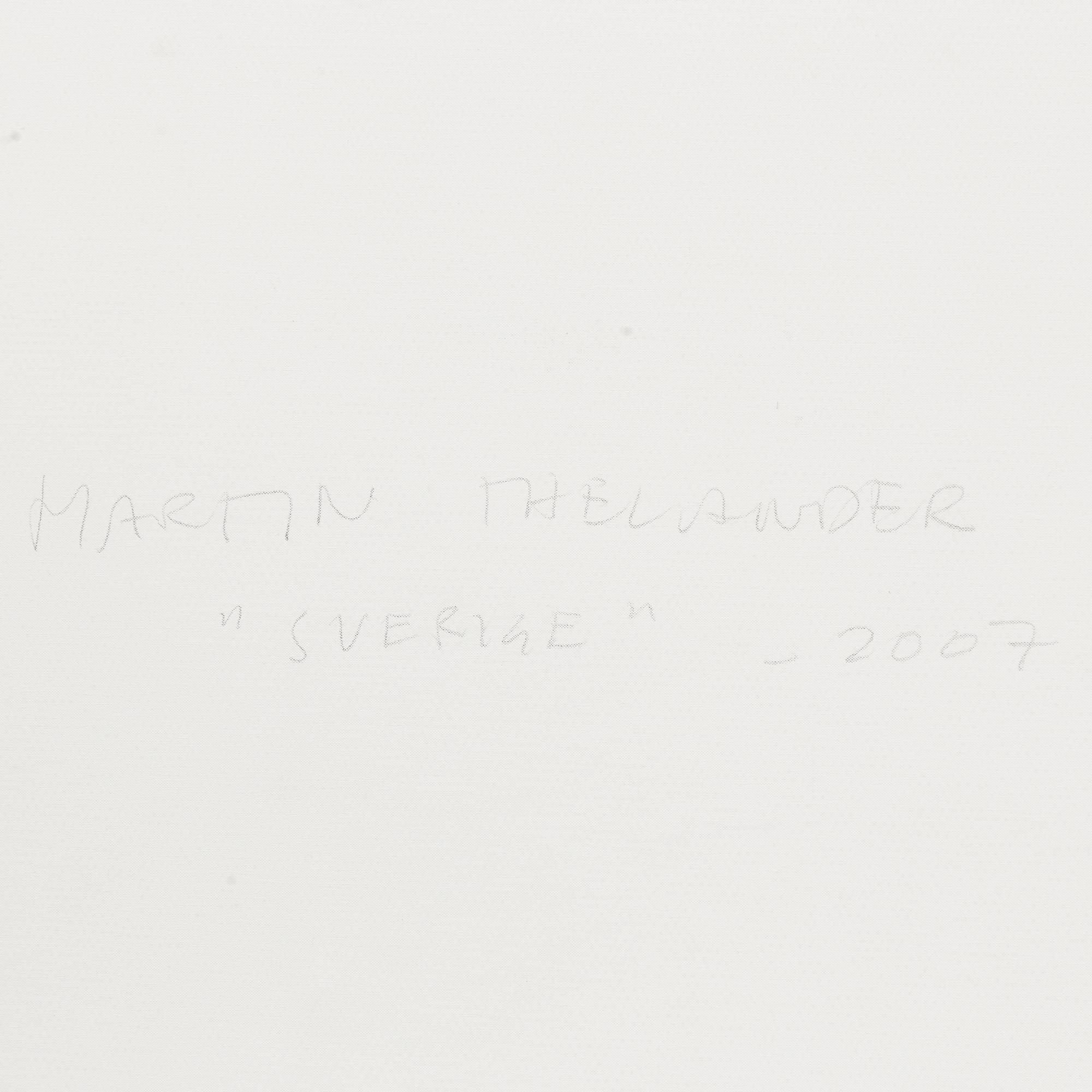 Martin Thelander, "Sverige".