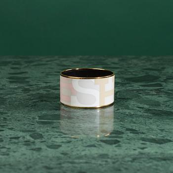 A Hermès enamel bracelet.