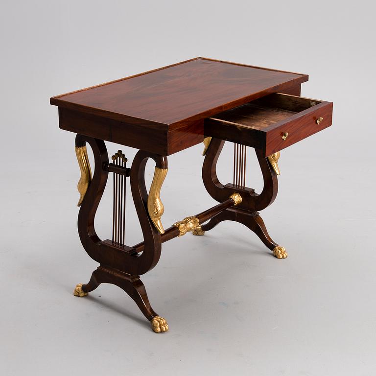 AN EMPIRE SEWING TABLE, early 19th century.