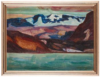 Helmer Osslund, Northern landscape.